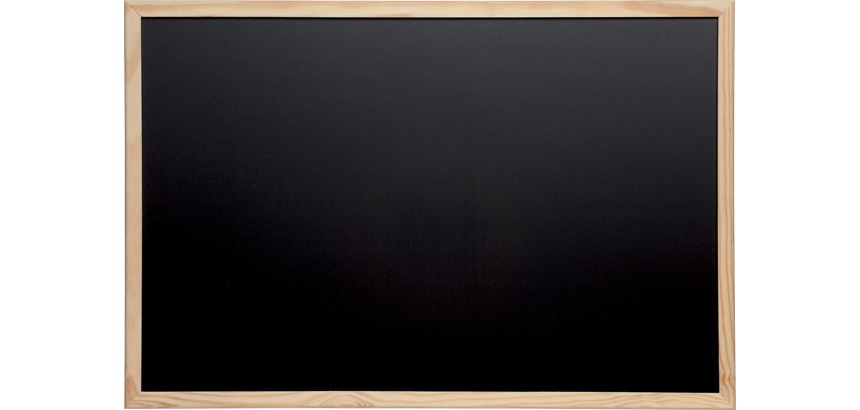 Krijtbord MAUL antraciet 30x40cm onbewerkt houten frame