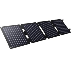 Trust Zuny panneau solaire pliable, chargeur téléphones portables et tablettes, 40 W