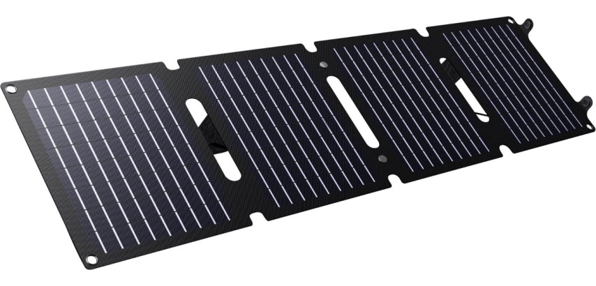 Trust Zuny faltbares Solarpanel, Ladegerät für Mobiltelefone und Tablets, 40 W