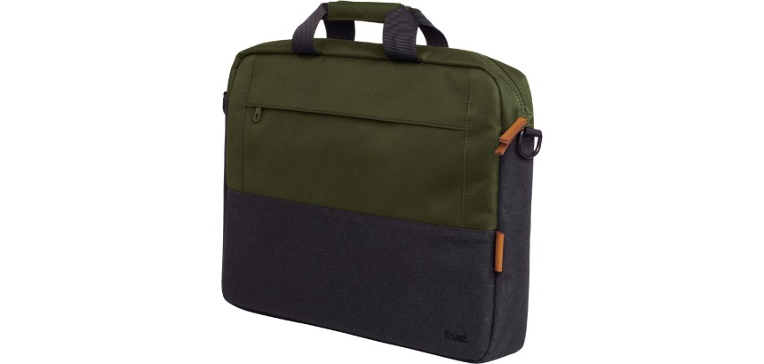 Trust sac informatique Lisboa pour ordinateurs portablesd e 16 pouces, vert