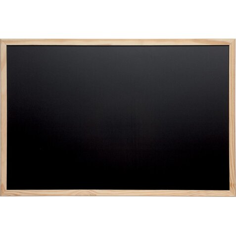 MAUL krijtbord zwart met houten frame 60x80cm