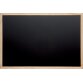 Maul Tableau noir pour craie, cadre bois, 60x80cm