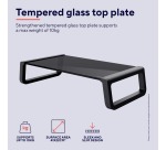 Trust Monta Black Desk Monitor Stand