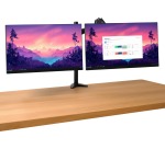 Trust Mara bras d'écran, bras double avec 1 bras pour ordinateur portable, noir