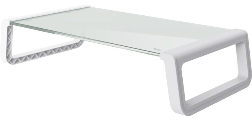 Trust Monta screen support, tempered glass, white