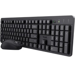 Trust Ody II draadloos stil toetsenbord en muis, azerty