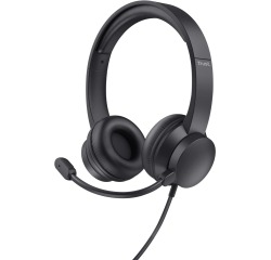 Trust casque à écouteurs USB HS-201