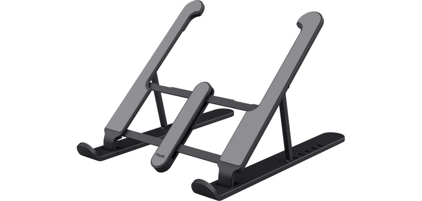 Trust Primo support pour ordinateur portable, pliable, gris