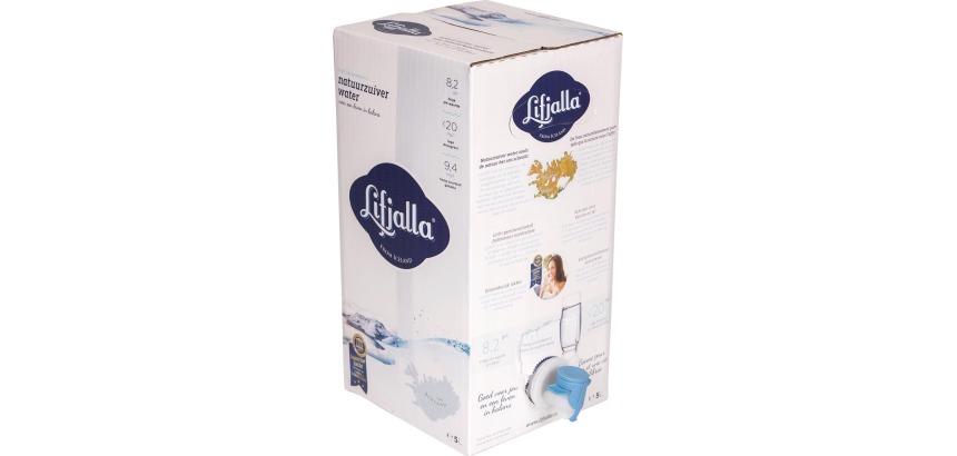 Lifjalla water, 5 L bag-in-box
