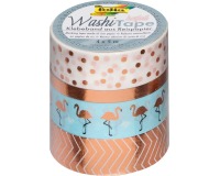 EN_FOLIA RUBAN WASHI ROUGE 4X