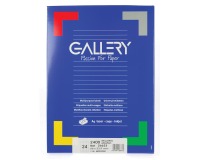 Gallery witte etiketten, ft 66 x 33,9, ronde hoeken, doos van 2.400 etiketten