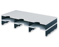 Uitbreidingsmodule opbergsysteem Doc Trio, 6 vakken