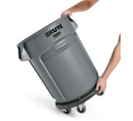 Rubbermaid collecteur Brute, sans couvercle, 76 l, gris