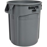 Rubbermaid Brute-Sammler, ohne Deckel, 76 l, grau