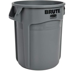 Rubbermaid afvalcontainer Brute, zonder deksel, 76 liter, grijs