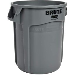 Rubbermaid collecteur Brute, sans couvercle, 76 l, gris