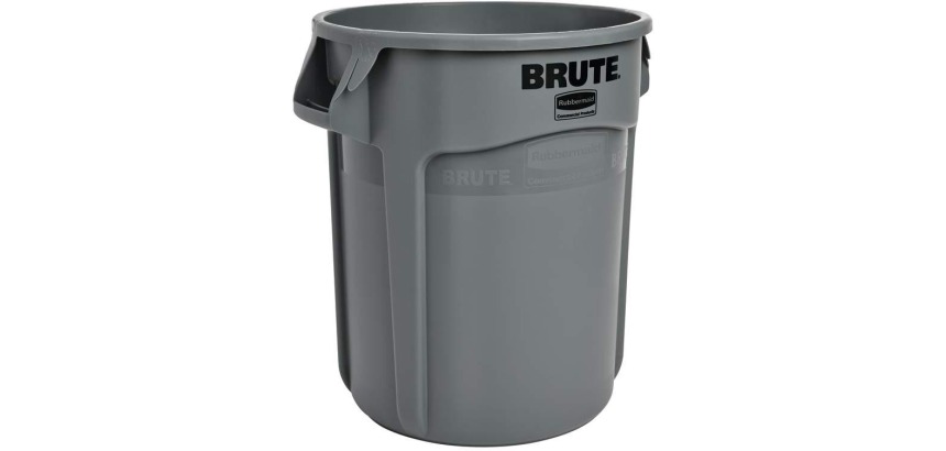 Rubbermaid collecteur Brute, sans couvercle, 76 l, gris