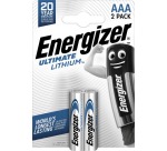 Energizer piles Lithium AAA, blister de 2 pièces