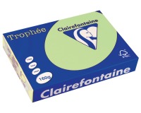 Clairefontaine Trophée Pastel, papier couleur, A4, 160 g, 250 feuilles, vert