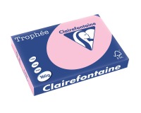 Clairefontaine Trophée Pastel, papier couleur, A3, 160 g, 250 feuilles, rose