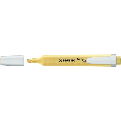 STABILO swing cool pastel surligneur, milky yellow