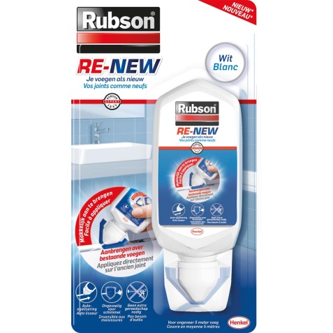 Rubson Renew voegkit, 80 ml, wit