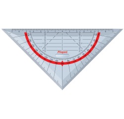 DE_EQUERRE TECHNIC 16CM 45°