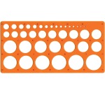 Maped cirkelsjabloon, in ophangetui