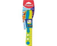Maped Lat Kidy'Grip 20 cm, geassorteerde kleuren, blister van 1 stuk