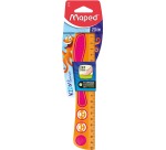 Maped Lat Kidy'Grip 20 cm, geassorteerde kleuren, blister van 1 stuk