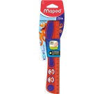 Maped Lat Kidy'Grip 20 cm, geassorteerde kleuren, blister van 1 stuk