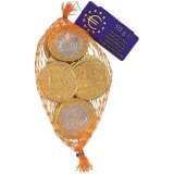 Hamlet chocolate euro coins Saint Nicolas, milk, net weight 50 g