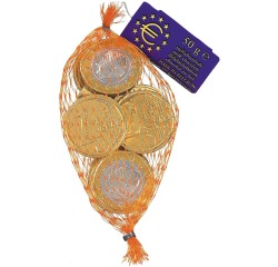 Hamlet pièces d'euros en chocolat Saint Nicolas, lait, nettes de 50 g