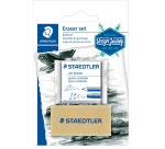 Staedtler gomme, gomme malléable et gomme special, blister de 2 pièces