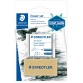 Staedtler set avec 2 gommes, sous blister