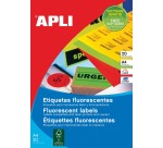 Apli fluorescent labels 99.1 x 67.7 mm (w x h) green