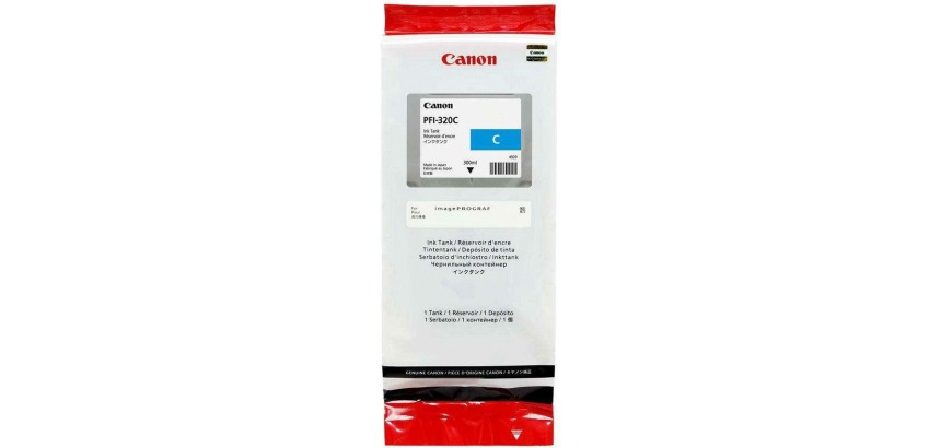 Canon cartouche d'encre PFI-320, 300 ml, OEM 2891C001, cyan