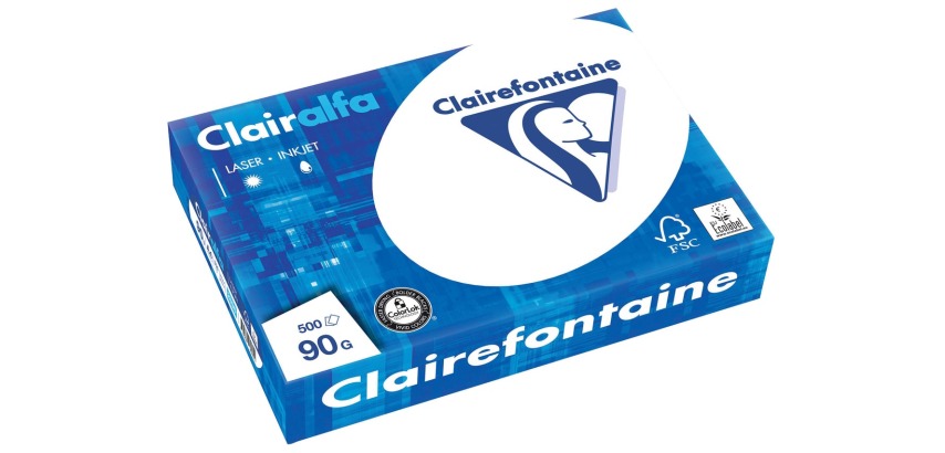 Clairefontaine Clairalfa presentation paper A4, 90 g, pack of 500 sheets
