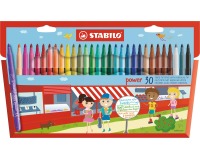 Feutre STABILO Power 280/30 assorti étui 30 pièces
