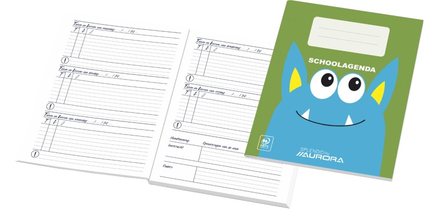 Aurora Niederländisches Klassenbuch, fortlaufend