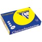 Clairefontaine Trophée Intens, papier couleur, A4, 80 g, 500 feuilles, jaune fluo