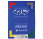 Gallery witte etiketten ft 99,1 x 33,9 mm (b x h), ronde hoeken, doos van 1.600 etiketten