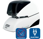 Rapid agrafeuse electrique R5080e, 80 feuilles, blanc/noir
