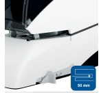 Rapid agrafeuse electrique R5080e, 80 feuilles, blanc/noir
