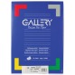 Gallery witte etiketten ft 99,1 x 38,1 mm (b x h), ronde hoeken, doos van 1.400 etiketten