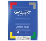 Gallery witte etiketten ft 99,1 x 93,1 mm (b x h), ronde hoeken, doos van 600 etiketten