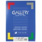 Gallery witte etiketten ft 99,1 x 93,1 mm (b x h), ronde hoeken, doos van 600 etiketten