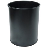 DE_CORB.A PAPIER RONDE 14,7L NOIR