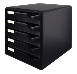 Leitz bloc à tiroirs noir/noir