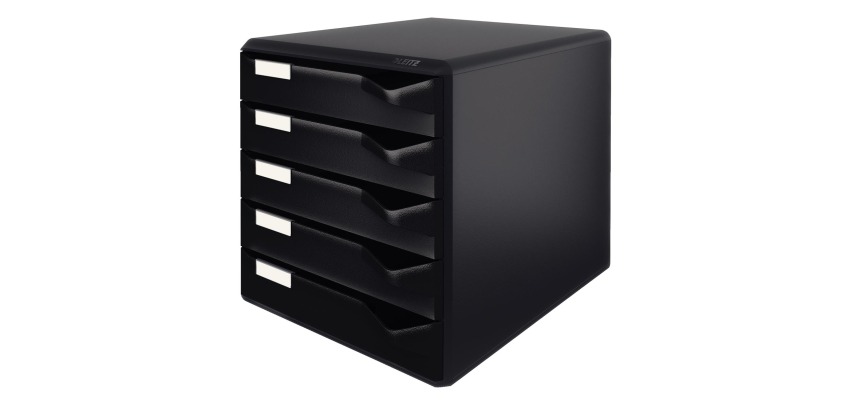 Leitz Schubladenbox schwarz/schwarz